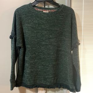 Knox rose green sweater